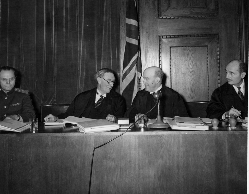 The British judges at the Nuremberg War Crimes Trials | Harry S. Truman
