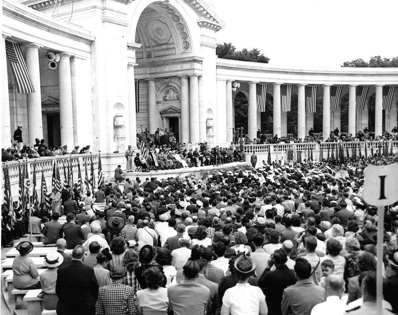 Truman at Arlington National Cemetery Harry S. Truman