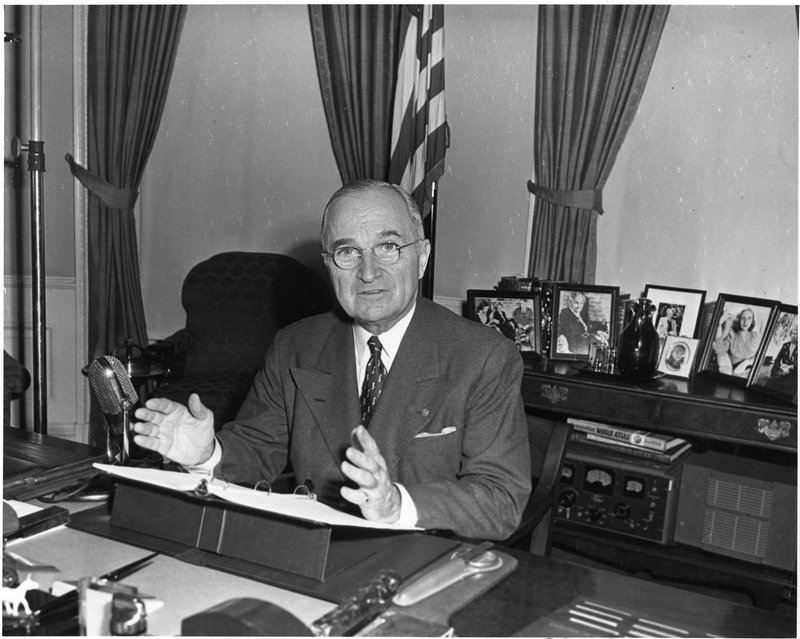 Truman and International Arms Reduction Address Harry S. Truman