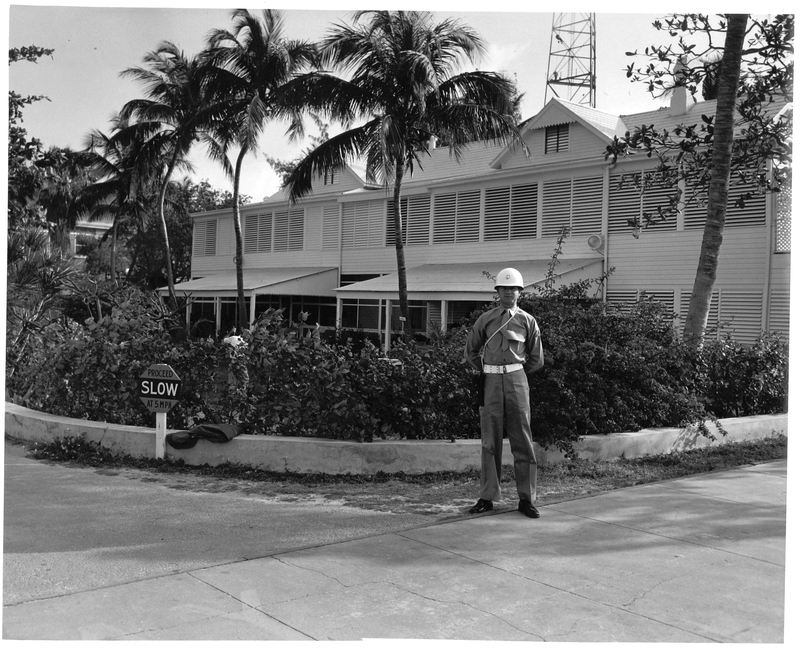 Marine Corps Guard at Little White House Harry S. Truman
