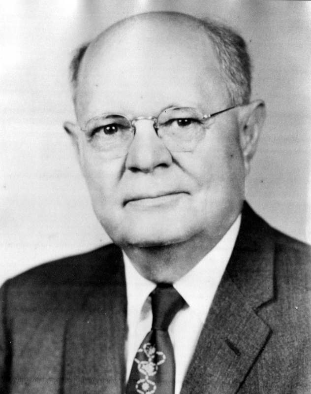 Portrait of Charles F. Curry Harry S. Truman