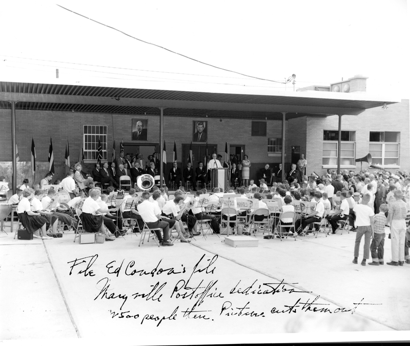 Former President Truman at Dedication of the Maryville, Missouri, Post