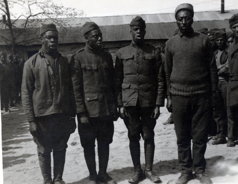 Snapshot of Negro Soldiers in France during World War I | Harry S. Truman