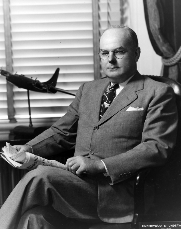 Portrait of John Snyder at his Desk Harry S. Truman