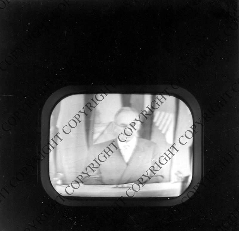 President Truman speaks on first live transcontinental telecast at ...