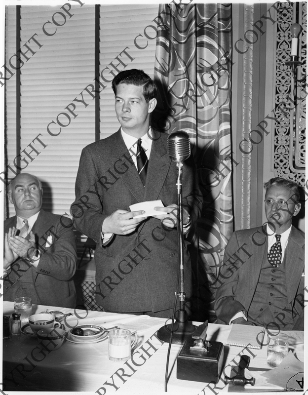 77-4 Former King Michael of Romania Speaks at National Press Club Luncheon