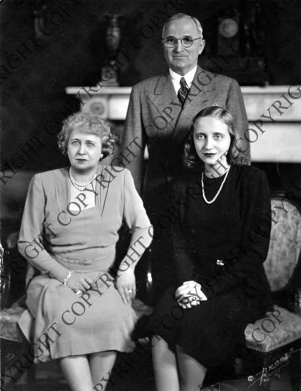 Truman family portrait Harry S Truman
