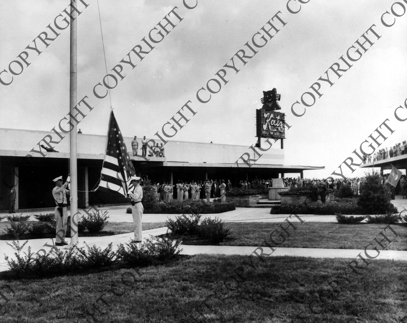Flag over Truman Corners Harry S. Truman