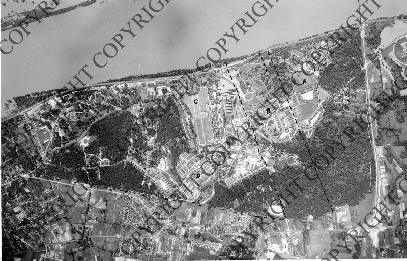 Jefferson Barracks, Missouri, Aerial Photo Harry S. Truman