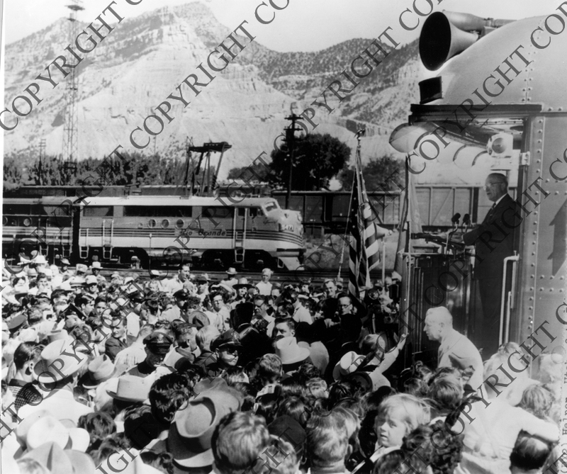 President Truman Speaking at Helper, Utah Harry S. Truman