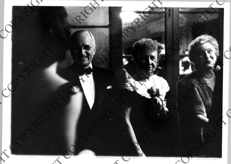 Former President Truman and Former First Lady Bess Truman at Overseas