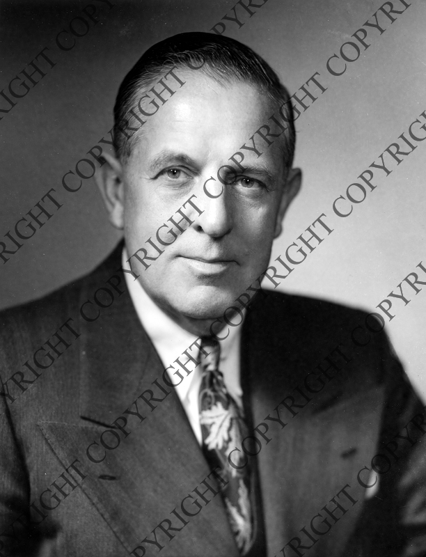 Portrait of Paul Hoffman Harry S. Truman