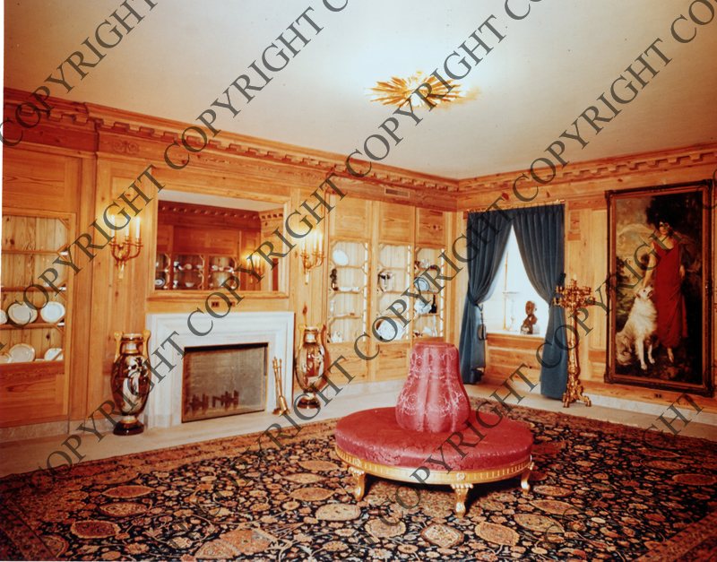 Color 4 x 5 transparency showing the White House China Room | Harry S ...