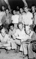 African-American and white soldiers at a base in Italy during World War II. Source: United States Army.