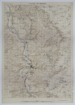 Map of St. Mihiel