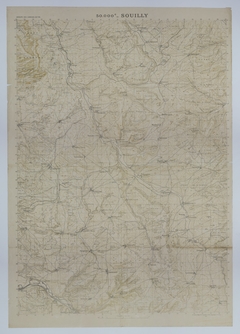 Map of the Area around Souilly