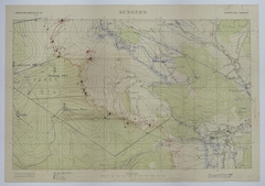 Map of American and French Positions around Sengern