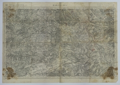 Map of the 140th Infantry Positions during the Meuse-Argonne Offensive