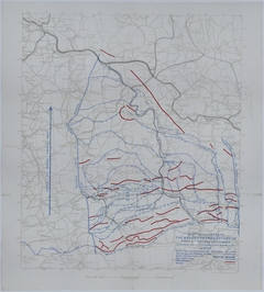 Map of Allied Divisional Movement During the Meuse-Argonne Offensive