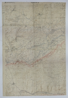 Map of Trenches and Positions