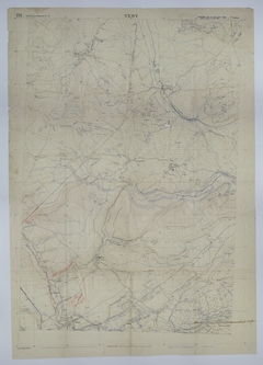 Map of 35th Division Movement During the Meuse-Argonne Offensive