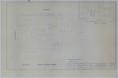 Drawing of the Harry S. Truman Home in Independence, Missouri