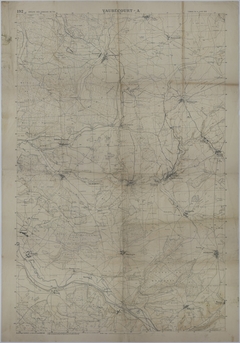 Map of the Area Around Vaubecourt