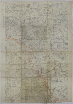 Map of Trench Systems, Positions, and Objectives