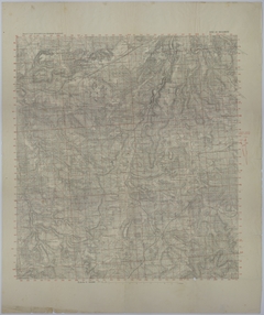 Map of the Area Surrounding Bourmont and the Meuse River