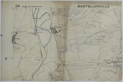 Map of Trench Systems and Barracks