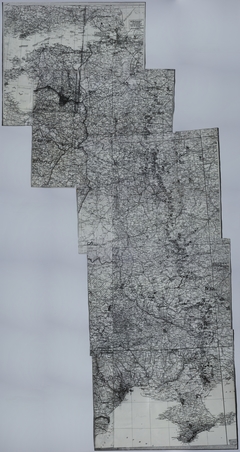 Map of the Eastern Front