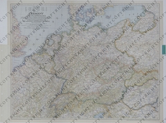 Map of Germany and its Approaches