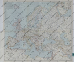 Map of Europe and the Near East