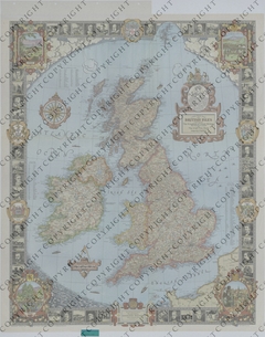 Map of the British Isles