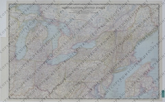 Map of the Northeastern United States