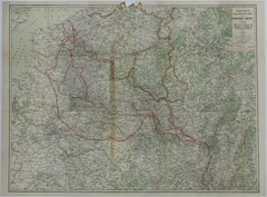 Map of the Western Front