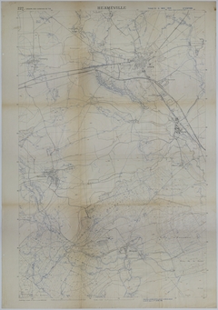 Map of Trench Systems and Battery Activity