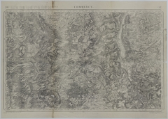 Map of the Movement of the 2nd Battalion of the 129th Field Artillery