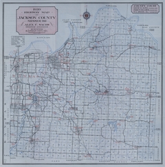 Map of Jackson County, Missouri