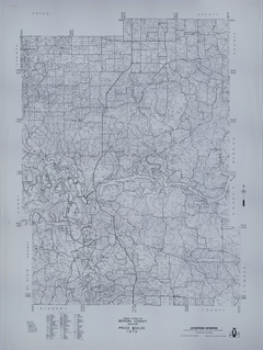 Map of Benton County, Missouri