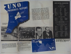 Map of the First Session of the United Nations
