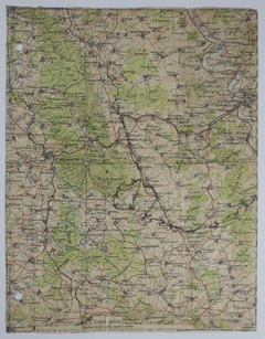 Map of Divisional Movement During the Meuse-Argonne Offensive