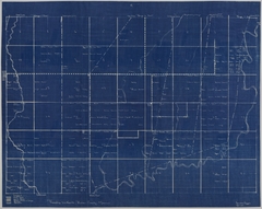 Map of a Township in Butler County, Missouri