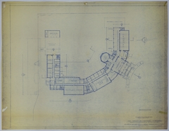 Drawing of the Proposed First Floor of the Harry S. Truman Library