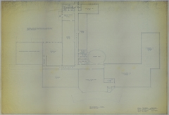 Drawing of the Proposed Basement of the Harry S. Truman Library