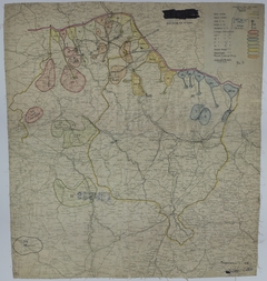 Map of Divisional Positions on September 19, 1918