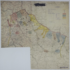 Map of Divisional Positions on October 3, 1918