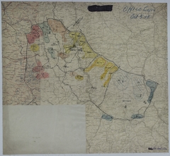 Map of Divisional Positions on October 5, 1918