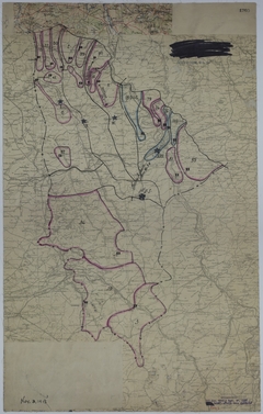 Map of Divisional Positions on November 3, 1918