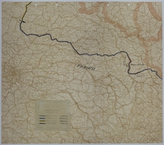 Map of the Front Lines on March 30, 1918